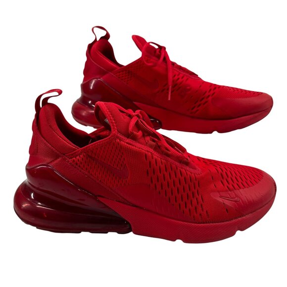 Nike Air Max 270 Mens Size 11 Triple Red University Red CV7544-600 - Picture 1 of 13